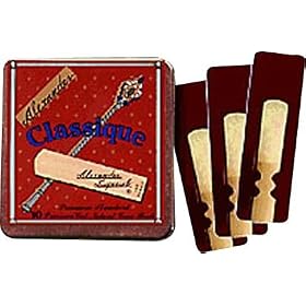 Alexander Classique Baritone Saxophone Reeds, Strength 4
