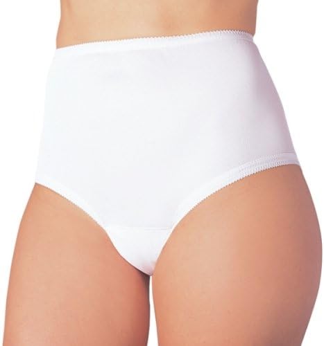 Prime Life Fibers L100WHTXLEA Wearever X-Large WoMens Cotton Comfort Incontinence Panties in White