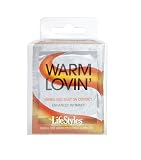 Lifestyles Warm Lovin' Liquid Personal Lubricant, 12-Count Container of Single-Use Packets (Pack of 4)