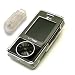 Verizon LG VX8500 Chocolate Translucent Crystal Case Cover with Detchable Belt Clip