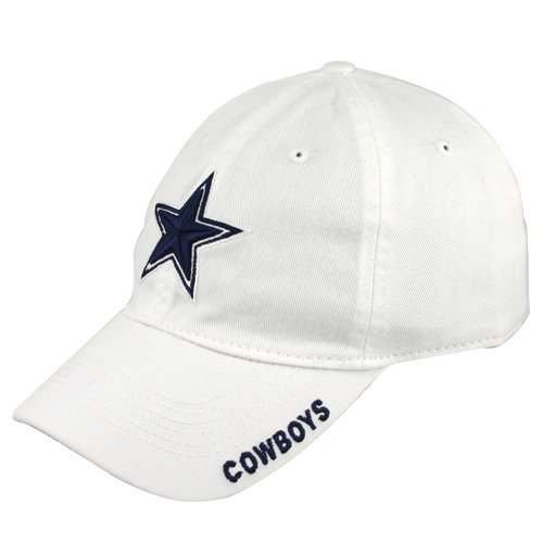 Dallas Cowboys White Basic Slouch Hat