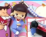 キュージョン『ローズオニールキューピー×おそ松くん《イヤミ》』携帯根付ストラップ
