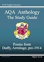 AQA Anthology Study Guide Poems from Duffy, Armitage, Pre 1914
