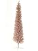 7.5' Pink & Silver Pencil Tinsel Artificial Christmas Tree