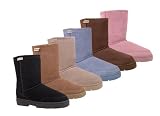 Bearpaw Womens Suede & Shearling 8 Boots - Style 405 Dream