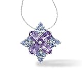 Amethyst and Tanzanite Pendant