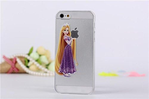 Rapunzel Holding Apple Semi Clear Transparent Case Cover For Apple iPhone 5 5S