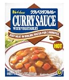 House - Instant Curry Sauce with Vegetables - Hot 7.4 Oz.