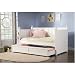 White Semi Gloss Trundle Bed