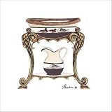 Washstand Display 19 Art Poster Print by Consuelo Gamboa, 4x4