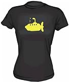 Yellow Submarine Logo Women's Babydoll tee Shirt in 6 Colors Small thru XL