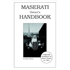 Maserati Owner's Handbook