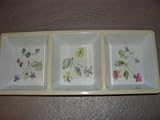 Pfaltzgraff Melamine 3 Compartment Serving Tray