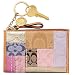 Coach Patchwork Mini Skinny Case Bag with Key Chain 42081 Pink