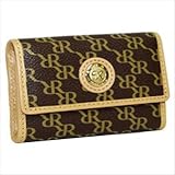 Rioni Aristo Tri-Fold Key Holder in Brown ad-w007