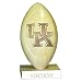 Gridworks Kentucky Wildcats Engraved Wood Football