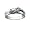 14K .15CTTW DMD mens RING WG - 8
