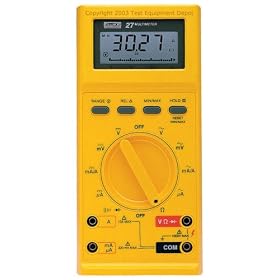 Fluke 27 Digital Multimeter, Totally Sealed, Calibrated