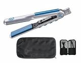 Pro Convertable Nano Tourmaline Ceramic Flat Iron, 1 1/4 inch Straightener by HAI