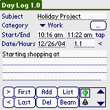 DayLog downloadable Software