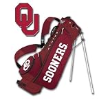Universtiy of Oklahoma Sooners Go-Lite Golf Stand Bag by Datrek