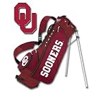 Universtiy of Oklahoma Sooners Go-Lite Golf Stand Bag by Datrek