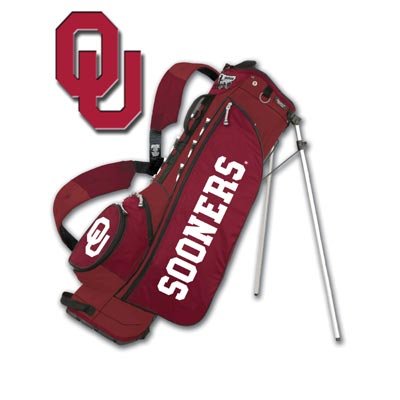 Universtiy of Oklahoma Sooners Go-Lite Golf Stand Bag by Datrek
