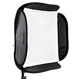 Produkt-Bild: Quanox Magic Square Universal Softbox 60x60 Lichtwanne mit integriertem Blitzhalter f&uuml;r Blitzger&auml;t Systemblitz (made by Tristar)