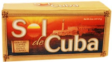 Sol de Cuban Cuban coffee. 8 oz vacuum pack.