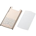 ELECOM docomo MEDIAS WP N-06C シェルカバー (保護フィルム付) for girl ゴールド PD-NCM2PVGGD