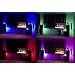 RGB Colour changing LED Kit 2 x 500mm Tubes with RF Key fob remote, plug in power supply, all cables and connectors