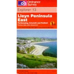 Lleyn Peninsula East - Porthmadog, Criccieth and Pwllheli (Explorer Maps)