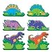 Prehistoric Dinosaurs Mini Cake Candles, 6ct