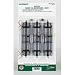 On30 Spectrum Freight Car Underframe, Black (3)