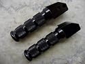 Foot Pegs - Rear Passenger - Honda CBR 600RR 03-08, 1000RR 04-08, 600 F2 F3 F4 F4i 91-06, 900RR 92-99, 929RR 00-01, 954RR 02-03, 1100xx 97-03, 1000F 91-96, VTR 1000 98-03, RVT 1000 RC51 SP1 & SP2, CB1000, VFR 750, VFR 800 - Black