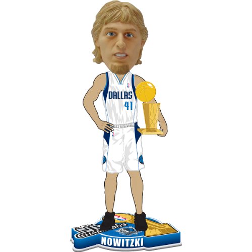 Forever Collectibles Dallas Mavericks Dirk Nowitzki 2011 Nba Finals Champions Trophy Bobblehead
