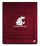 Washington State Cougars ( University Of ) NCAA Locker Room Twin Bed/Bedding Sports Comforter