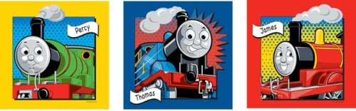 Buy Thomas the Tank Engine 3 Art Squares NEW DESIGN FOR 2008 online at Discounted New and Used prices. Delivered to your door with Off-The-Bookshelf.