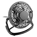 Black PC USB Retro Office Desk Fan - PC, Laptop, Mac
