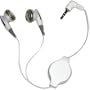 Ultra-Compact Stereo Retractable Earphone For Apple iPod/mp4/mp3/CD/PC/VCD/DVD/PSP