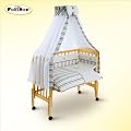 FabiMax Beistellbett / Stubenbett BabyMax pro mit Vollausstattung Emily, 3 Farben zur Auswahl