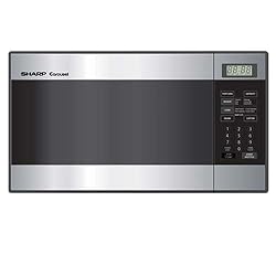 Sharp R-216LS Compact Size 0.8 Cu-Foot Microwave, Stainless Steel