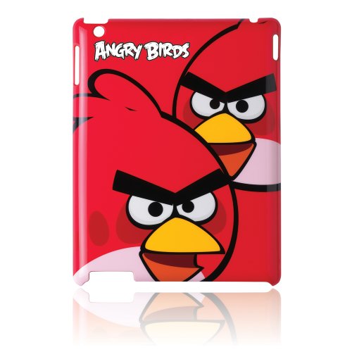 Gear4 Angry Birds Hartplastik Schutzh&uuml;lle f&uuml;r die R&uuml;ckseite des Apple iPad2 rot Preisvergleich