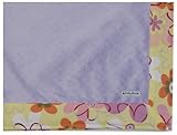 Baby Star Diamond Blanket - Lavender Funky Flower