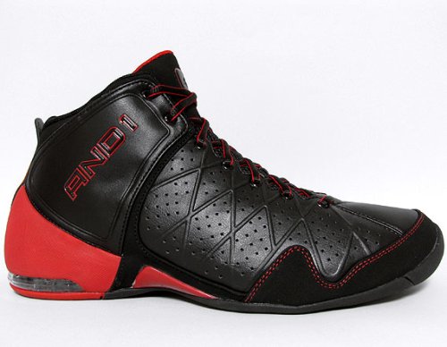 Cover image : AND1 Diamond Mid　黒/赤