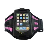 NEW! ATOMIK COMPONENTS EXCLUSIVE!!! Pink Mesh Sports Armband for Apple iPhone 3G Series