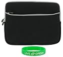 Acer Aspire One AO751h-1273 11.6-Inch Netbook Sleeve Case - Dual-Pocket Black