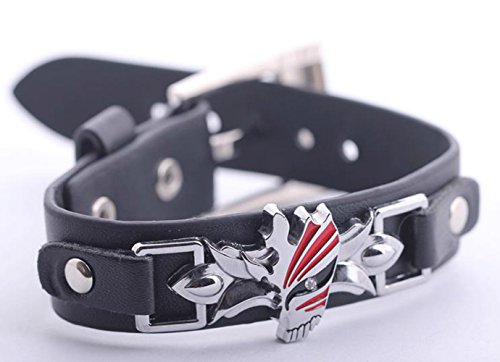 New Anime Bleach Leather Alloy Bracelet