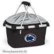 Penn State Nittany Lions Portable Recreational Metro Seat Recliner - Black w/Digital Print