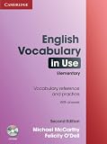 English Vocabulary in Use Elementary with Answers and CD-ROM